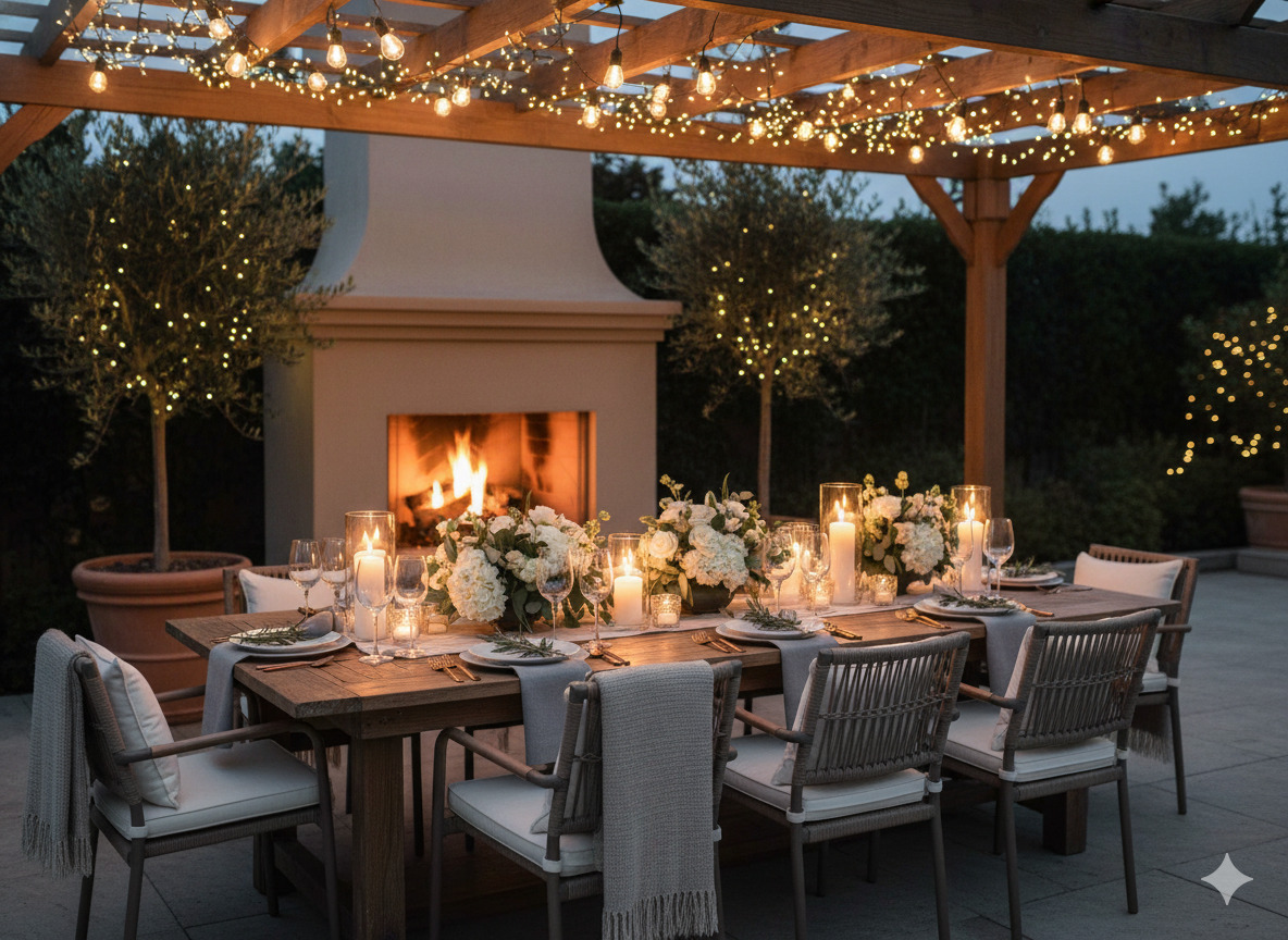 Well-planned intimate party space